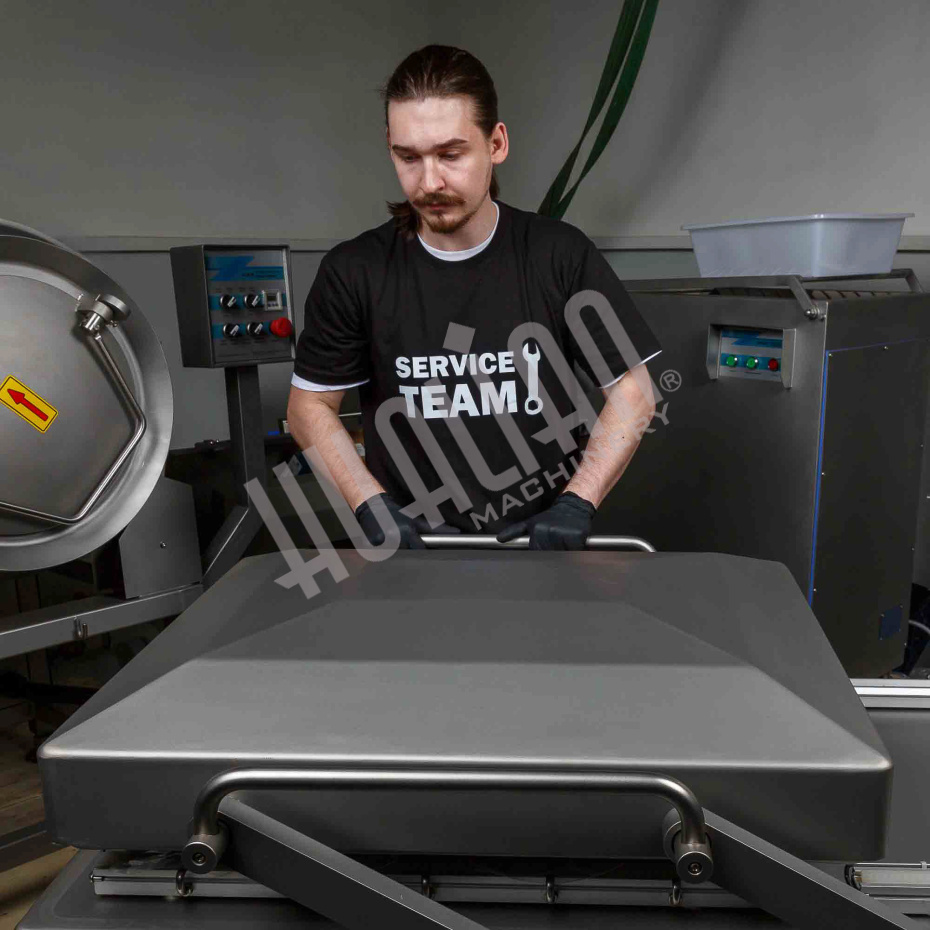 Напольный вакуумный упаковщик HVC-720S/2B-G (нерж., газ, обрезка, эл панель) Hualian - Купить с доставкой по всему Казахстану