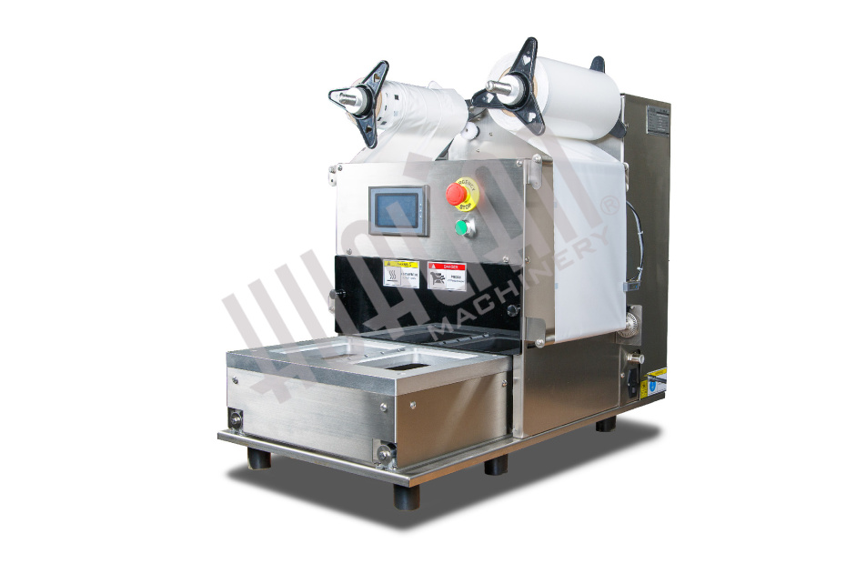 Запайщик лотков с газонаполнением EV-271 (187*137*120 мм, 2 лотка за цикл) Hualian - Купить с доставкой по всему Казахстану