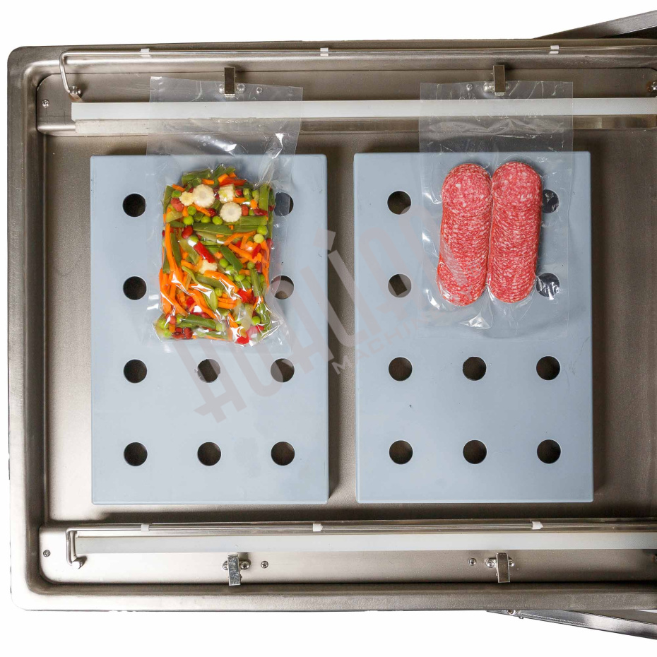 Напольная двухкамерная вакуум-упаковочная машина DZ-600/2SB SS (нерж.) Hualian - Купить с доставкой по всему Казахстану