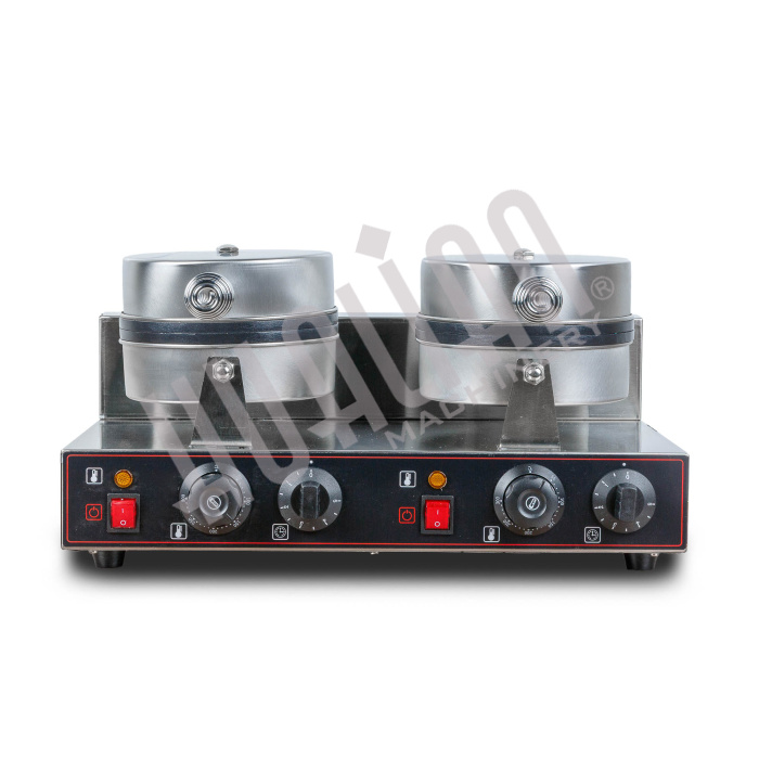 Вафельница для объемных вафель HWB-2 (2 секции, круг) Hualian - Купить с доставкой по всему Казахстану