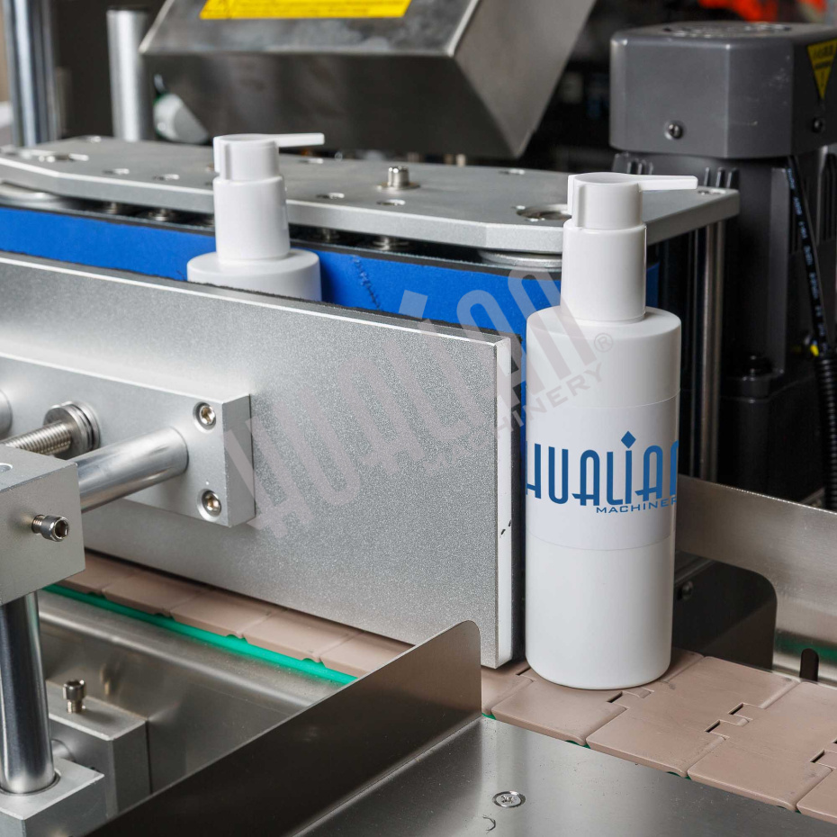 Напольный автоматический этикетировщик для круглой тары с датером HLMT-200D Hualian - Купить с доставкой по всему Казахстану