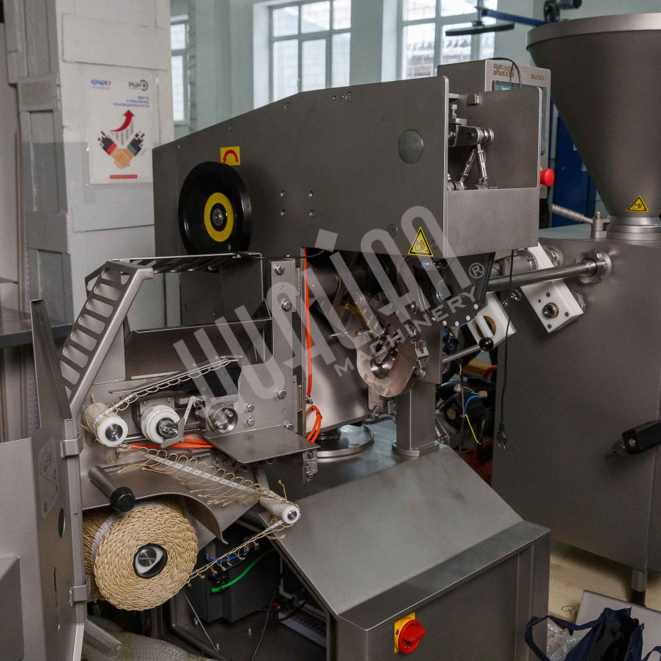 Автоматический двухскрепочный клипсатор DKJC 18/15 с наложением петли Hualian - Купить с доставкой по всему Казахстану