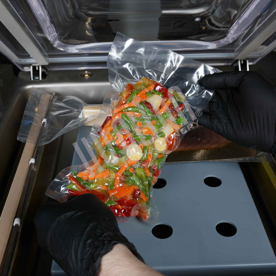 Настольный вакуумный упаковщик DZQ-400/2T (нерж., газ) Hualian - Купить с доставкой по всему Казахстану