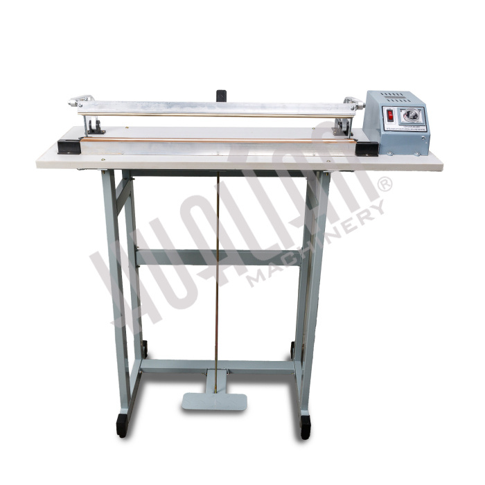 Ножной импульсный запайщик с обрезкой SFTD-600 Hualian - Купить с доставкой по всему Казахстану