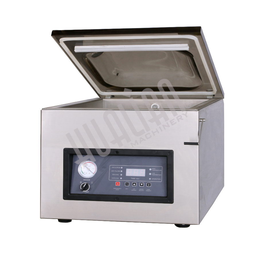 Настольный вакуумный упаковщик DZ-500/T (нерж.)