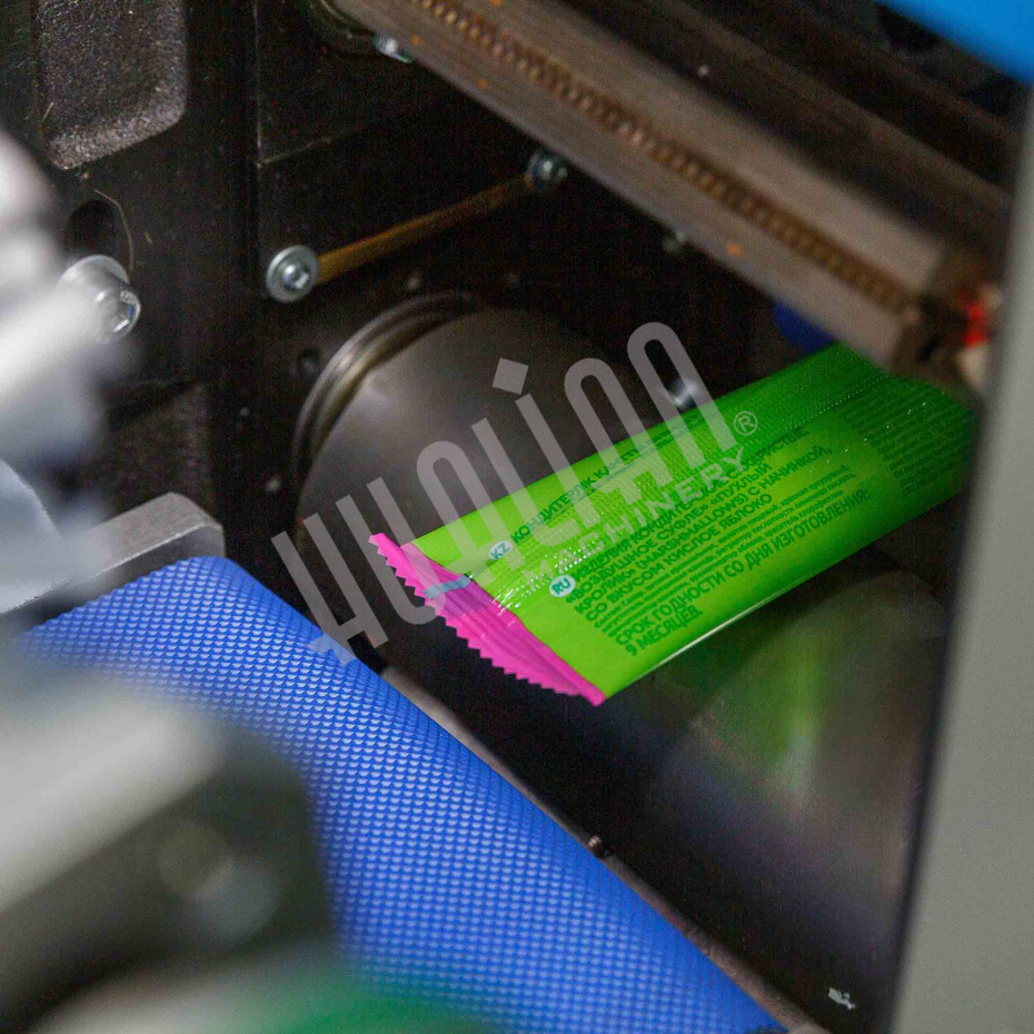 Автоматическая горизонтальная упаковочная машина DXDZ-250D (3 servo, рег. форм., min bag L 150, S 250, H 60, 1 позиц. нож) Hualian - Купить с доставкой по всему Казахстану