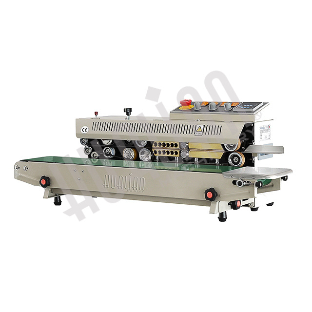 Роликовый конвейерный запайщик горизонтальный FRBM-810I SS (нерж.) Hualian - Купить с доставкой по всему Казахстану