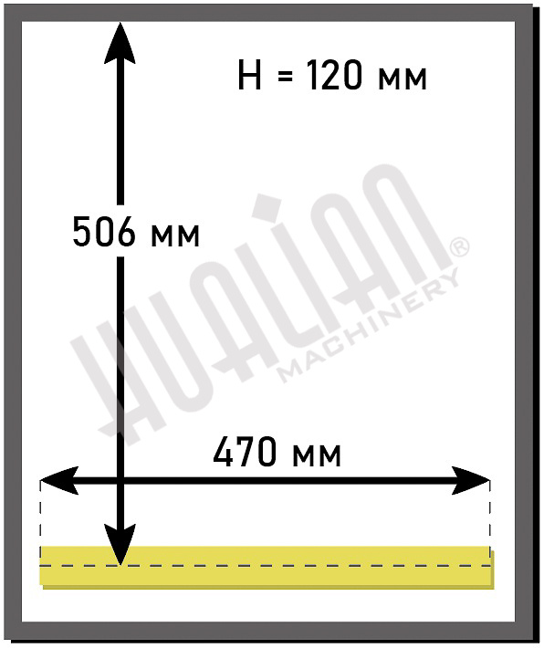 Настольный вакуумный упаковщик DZ-500/T (нерж.) Hualian - Купить с доставкой по всему Казахстану