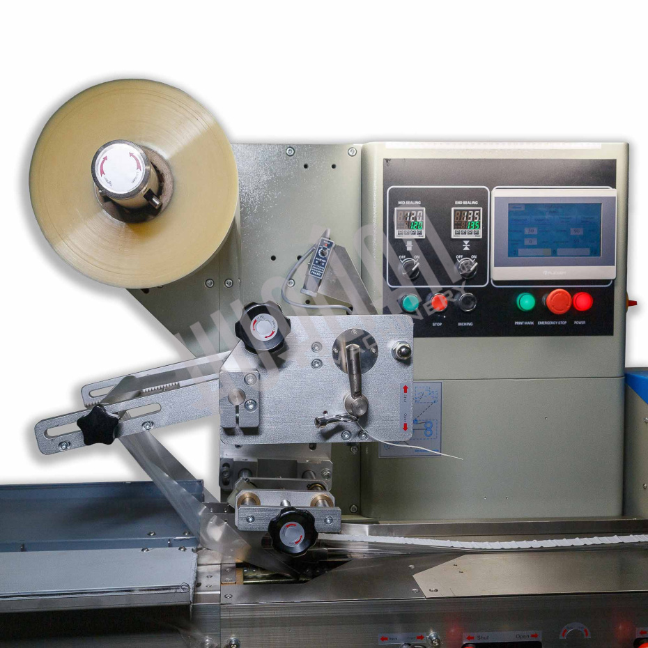 Автоматическая горизонтальная упаковочная машина DXDZ-250B (2 ножа, bag L 65-190 mm, S 150 mm, H-40 mm) Hualian - Купить с доставкой по всему Казахстану