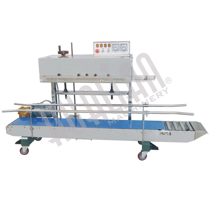 Роликовый конвейерный запайщик FRM-1370AL/M SS (нерж.) Hualian - Купить с доставкой по всему Казахстану