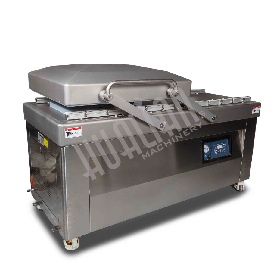 Напольный вакуумный упаковщик HVC-720S/2B-G (нерж., газ, обрезка, эл панель) Hualian - Купить с доставкой по всему Казахстану