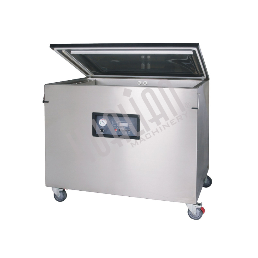 Напольный вакуумный упаковщик DZ-1000/2L (нерж.)