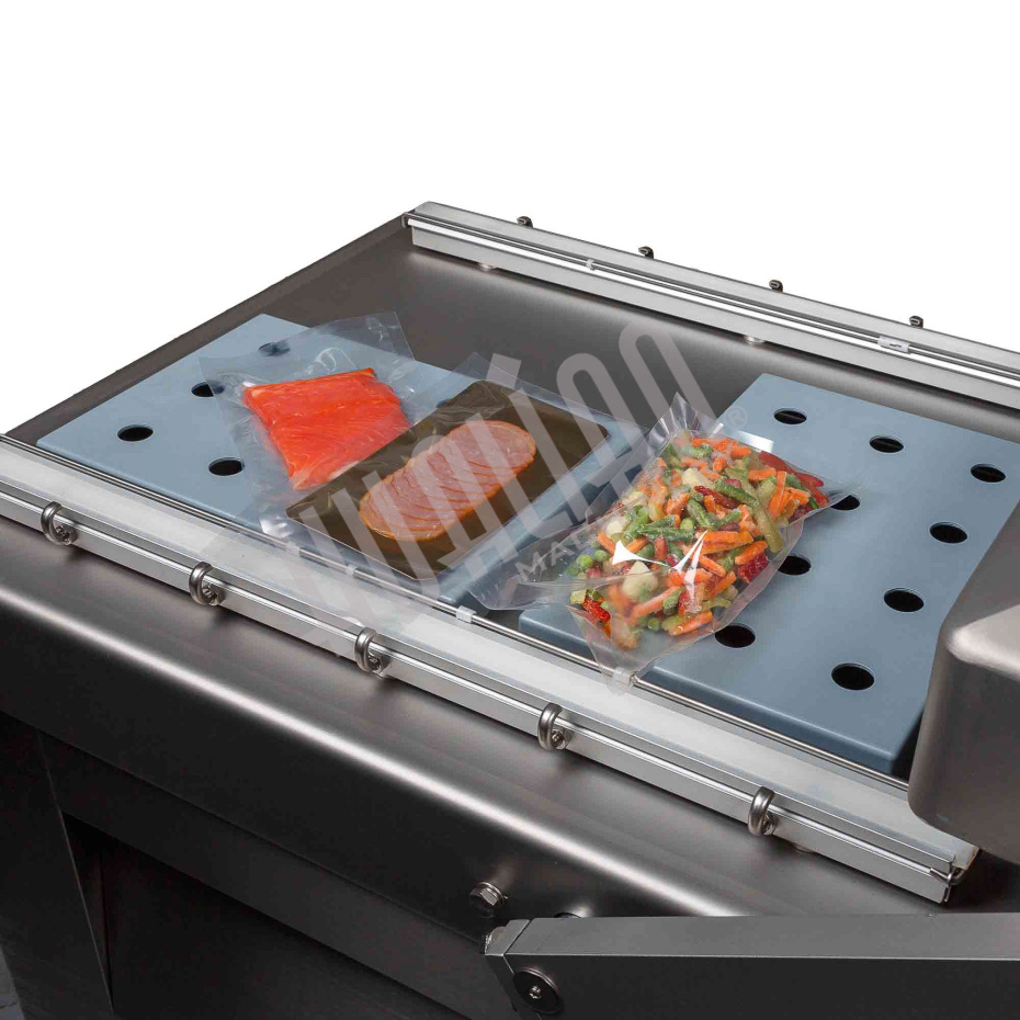 Напольный вакуумный упаковщик HVC-720S/2B-G (нерж., газ, обрезка, эл панель) Hualian - Купить с доставкой по всему Казахстану