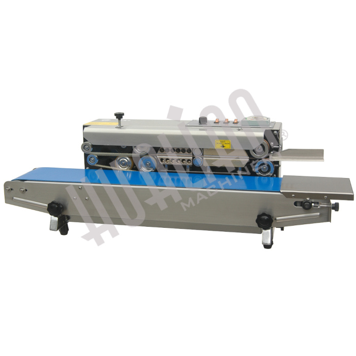 Роликовый конвейерный запайщик горизонтальный FRB-770I SS (нерж.) Hualian - Купить с доставкой по всему Казахстану