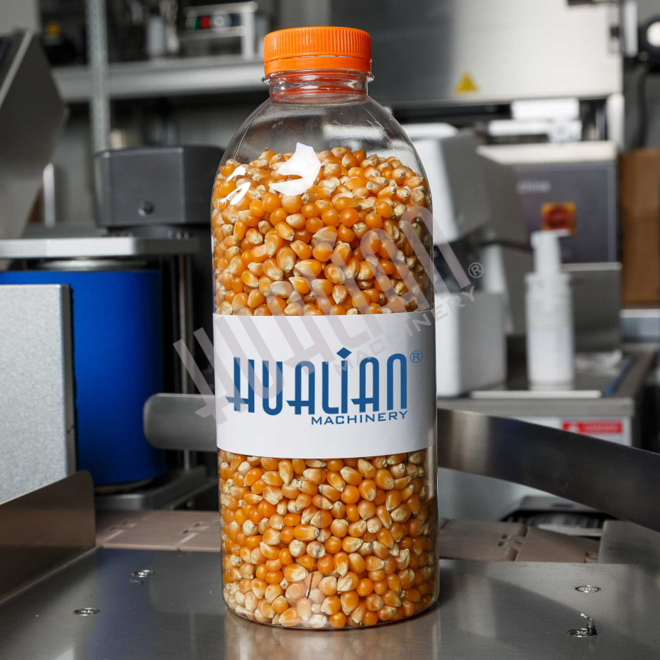 Напольный автоматический этикетировщик для круглой тары с датером HLMT-200D Hualian - Купить с доставкой по всему Казахстану