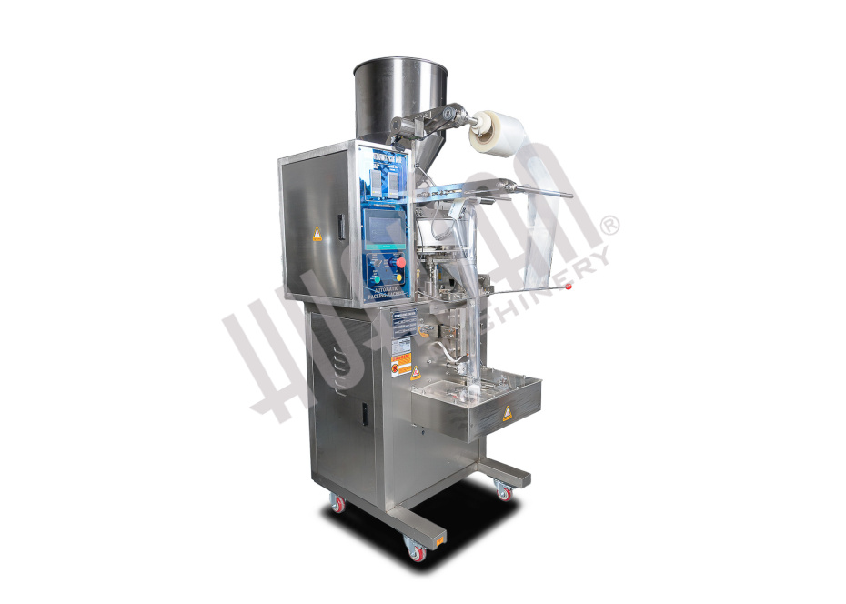 Автоматическая фасовочно-упаковочная машина DXDK-320RH-E (нерж., стик 17*110 мм, 4.6-8 мл, W пленки 42 мм, зубч. нож.) Hualian - Купить с доставкой по всему Казахстану