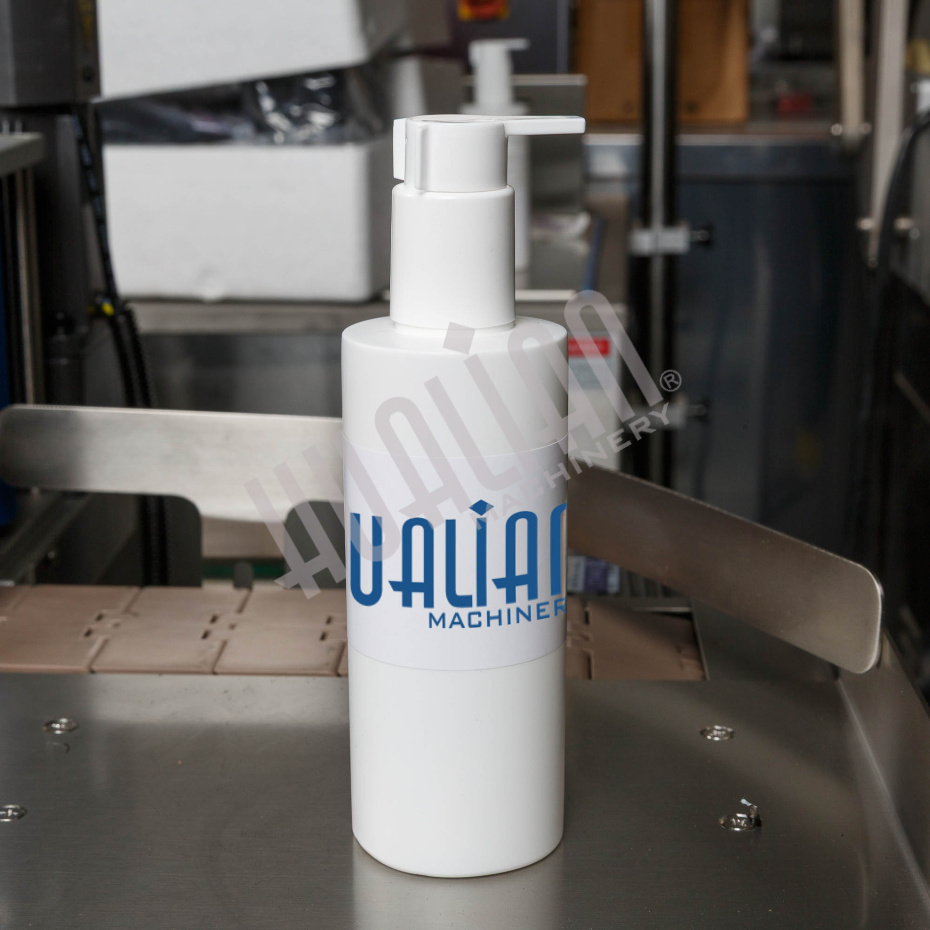 Напольный автоматический этикетировщик для круглой тары с датером HLMT-200D Hualian - Купить с доставкой по всему Казахстану