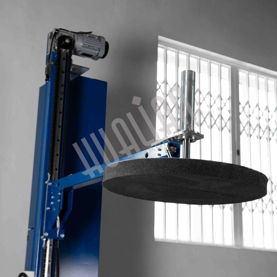 Паллетоупаковщик HL-1500P Pro с моторизированной кареткой с престрейчем и прижимом Hualian - Купить с доставкой по всему Казахстану