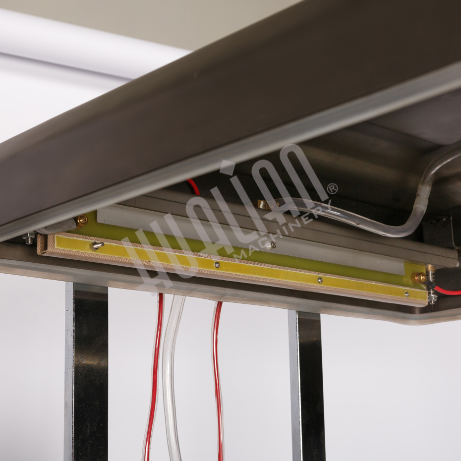 Напольная двухкамерная вакуум-упаковочная машина DZQ-500/2SB SS (нерж., газ) Hualian - Купить с доставкой по всему Казахстану