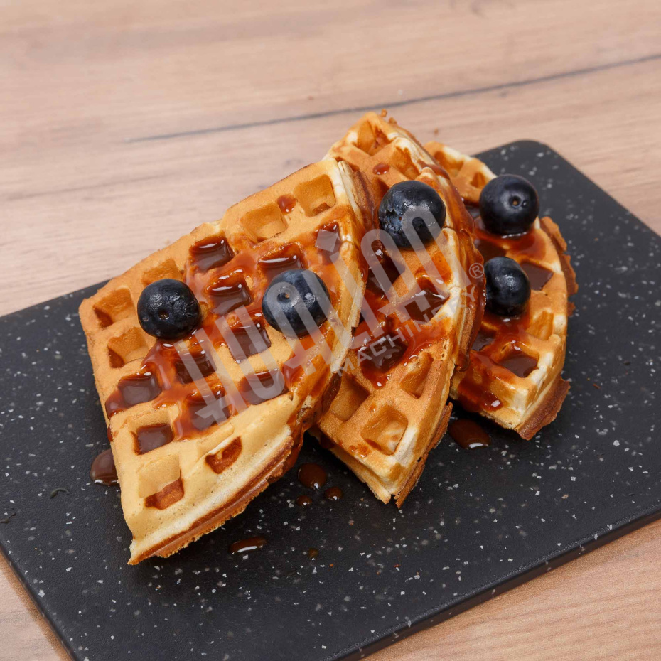 Вафельница для объемных вафель HWB-2 (2 секции, круг) Hualian - Купить с доставкой по всему Казахстану