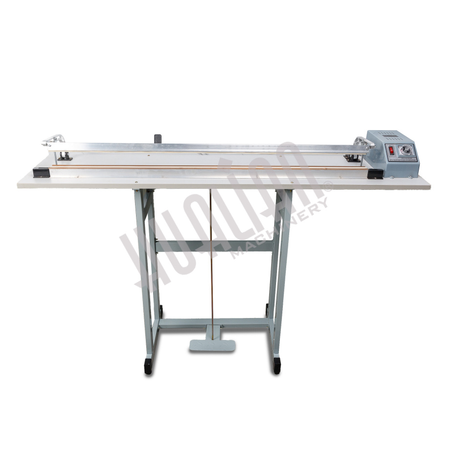 Ножной импульсный запайщик с обрезкой SFTD-1000 Hualian - Купить с доставкой по всему Казахстану