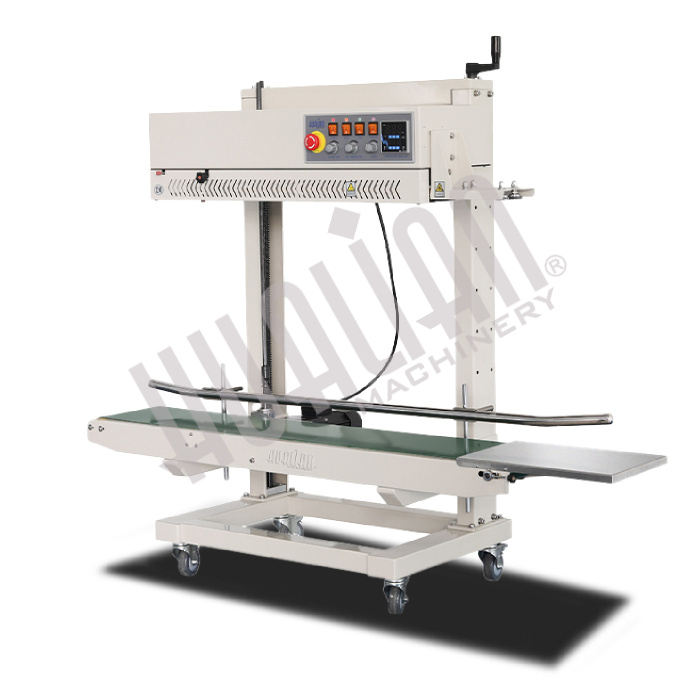Роликовый конвейерный запайщик FRCM-1120L (крашеный корпус, с датером) Hualian - Купить с доставкой по всему Казахстану