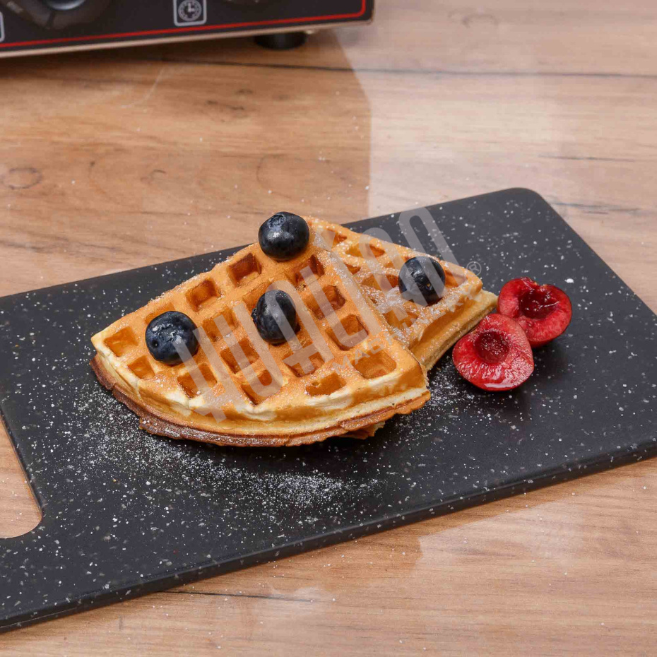 Вафельница для объемных вафель HWB-2 (2 секции, круг) Hualian - Купить с доставкой по всему Казахстану