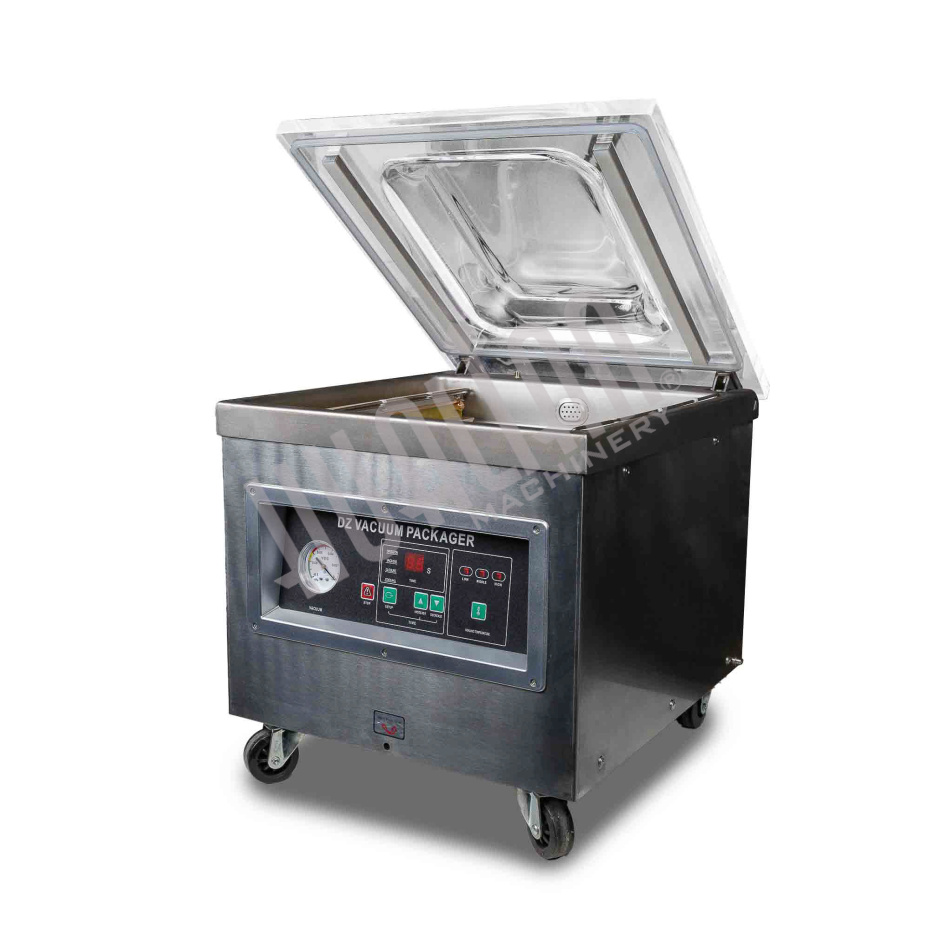 Настольный вакуумный упаковщик DZQ-400/2T (нерж., газ) Hualian - Купить с доставкой по всему Казахстану