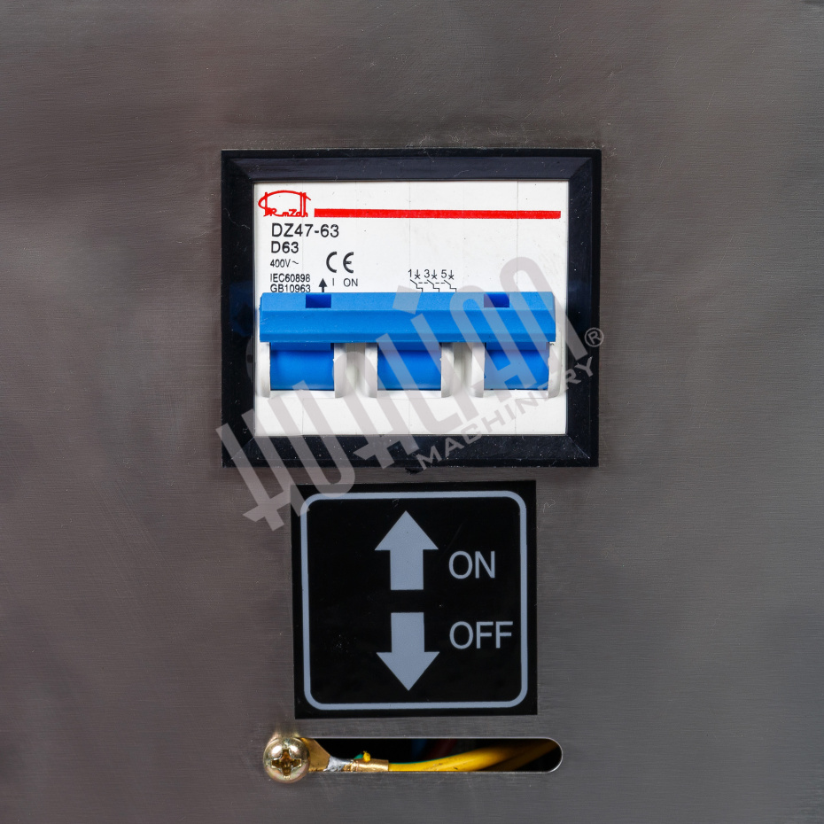 Напольная двухкамерная вакуум-упаковочная машина DZQ-500/2SB SS (нерж., газ) Hualian - Купить с доставкой по всему Казахстану