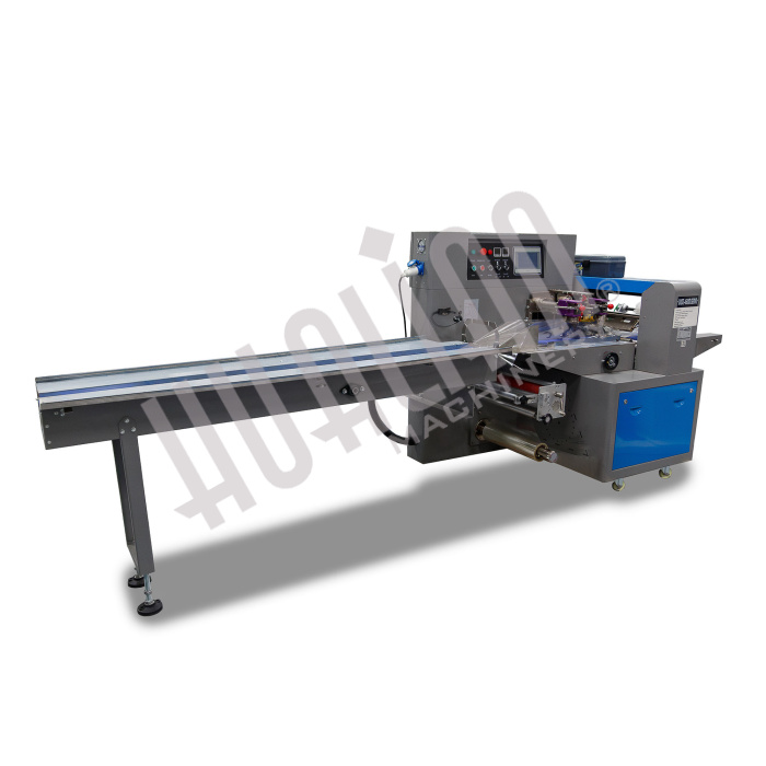 Автоматическая горизонтальная упаковочная машина DXDZ-250D (1 нож, L 120-280, S 250, H - 60 mm) Hualian - Купить с доставкой по всему Казахстану