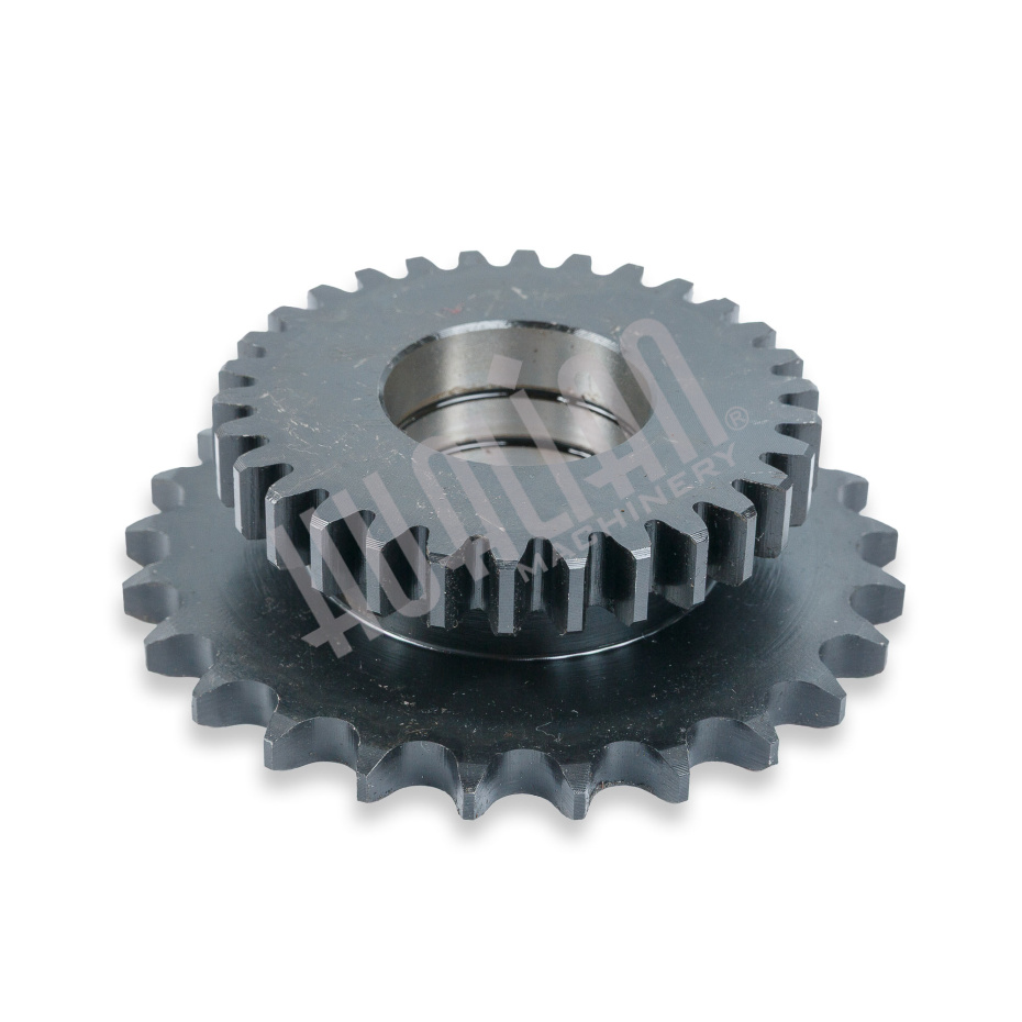 Звездочка двойная привода узла горизонтальной запайки для DXDK-150II Hualian - Купить с доставкой по всему Казахстану