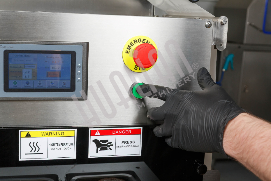 Запайщик лотков с газонаполнением EV-271 (187*137*120 мм, 2 лотка за цикл) Hualian - Купить с доставкой по всему Казахстану