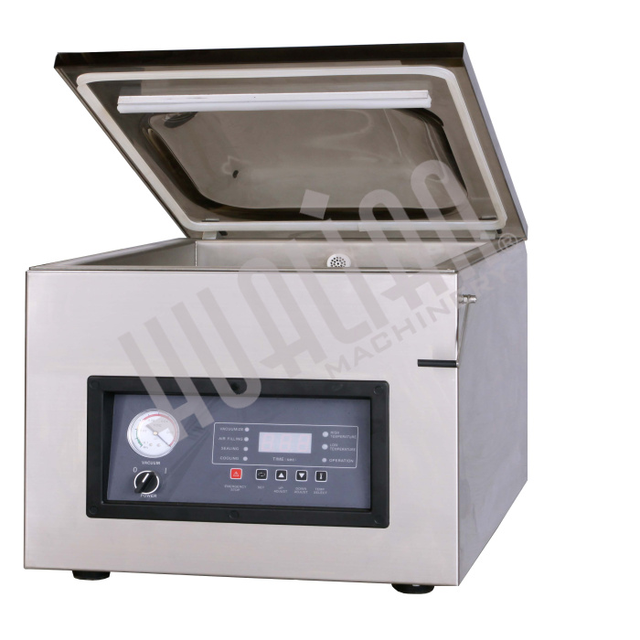 Настольный вакуумный упаковщик DZQ-400/T (нерж., газ) Hualian - Купить с доставкой по всему Казахстану