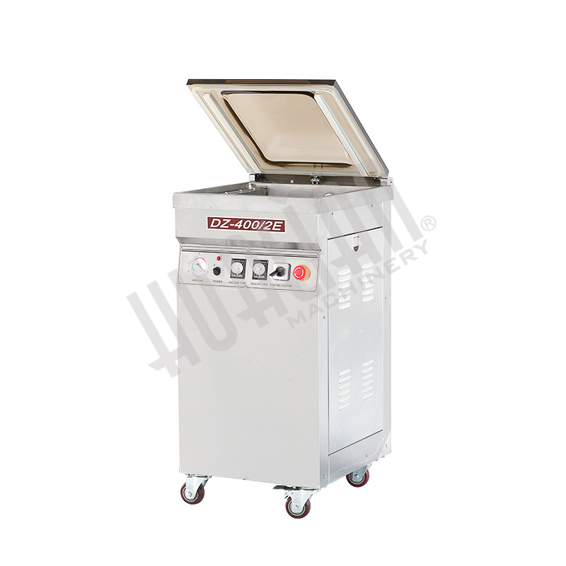 Напольный вакуумный упаковщик DZ-400/2E (нерж.) Hualian - Купить с доставкой по всему Казахстану