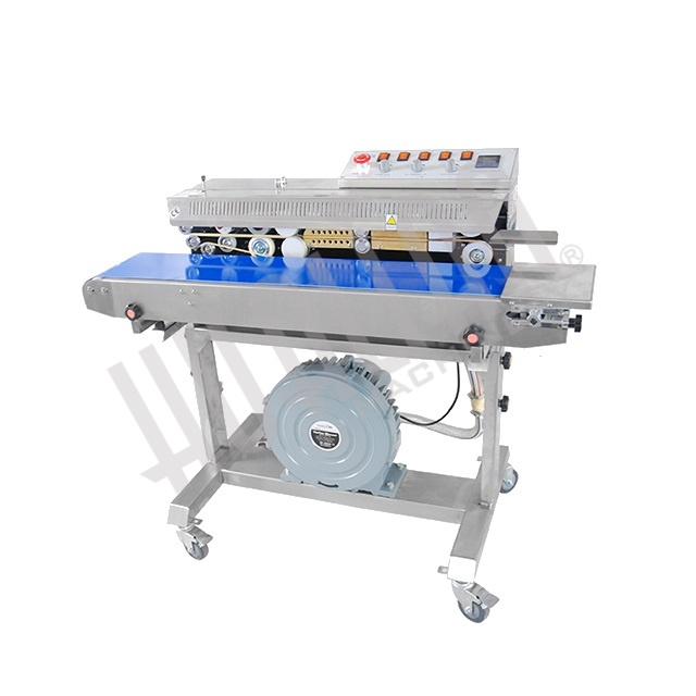 Роликовый конвейерный запайщик FRMQ-1010III SS (нерж.) Hualian - Купить с доставкой по всему Казахстану