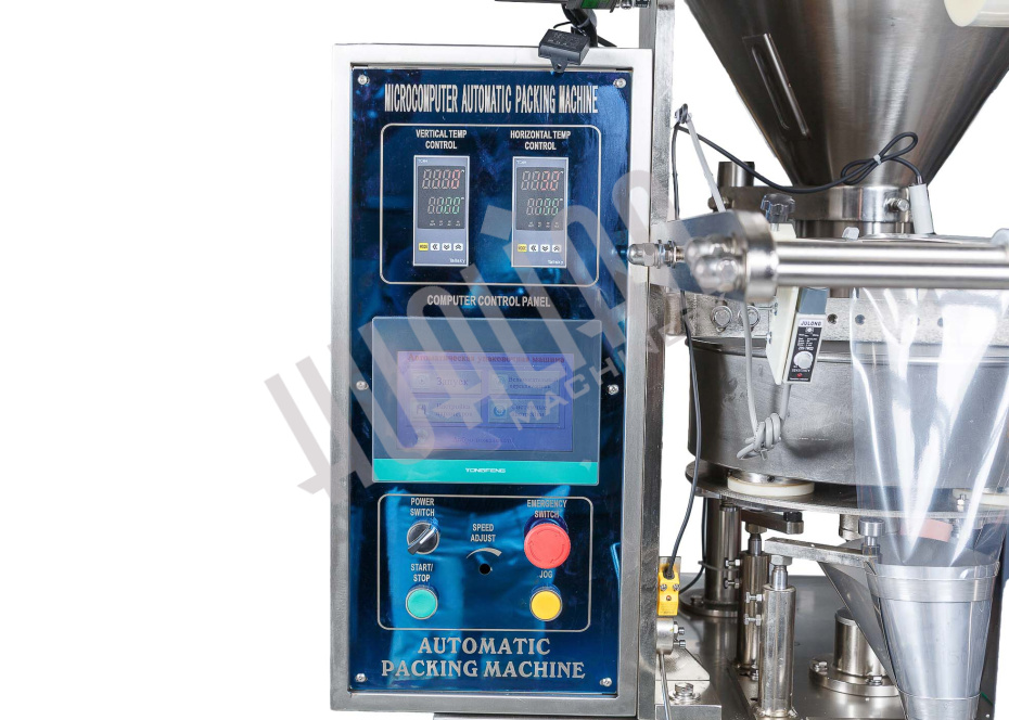 Автоматическая фасовочно-упаковочная машина DXDK-320RH-E (нерж., стик 17*110 мм, 4.6-8 мл, W пленки 42 мм, зубч. нож.) Hualian - Купить с доставкой по всему Казахстану