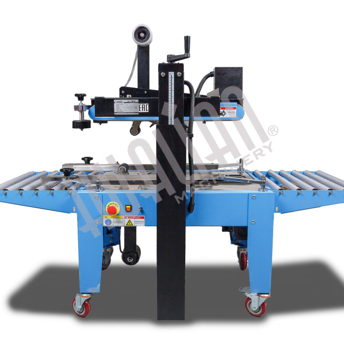 Полуавтоматический заклейщик коробов FXJ-6050С Hualian - Купить с доставкой по всему Казахстану