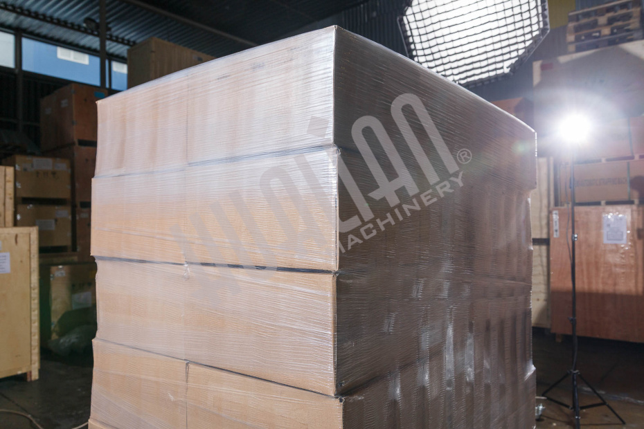 Паллетоупаковщик HL-1650 Economical с моторизированной кареткой с престрейчем Hualian - Купить с доставкой по всему Казахстану