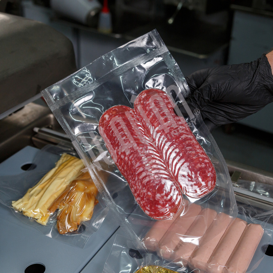 Напольная двухкамерная вакуум-упаковочная машина DZQ-500/2SB SS (нерж., газ) Hualian - Купить с доставкой по всему Казахстану