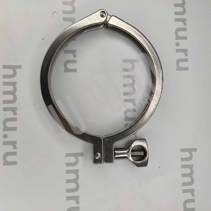 Хомут быстроразъёмного соединения CLAMP SMS 4" (120 мм) Hualian - Купить с доставкой по всему Казахстану