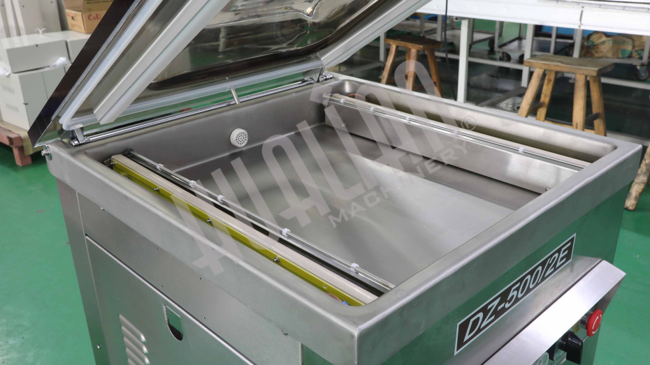 Напольный вакуумный упаковщик DZ-500/2E (нерж.) Hualian - Купить с доставкой по всему Казахстану