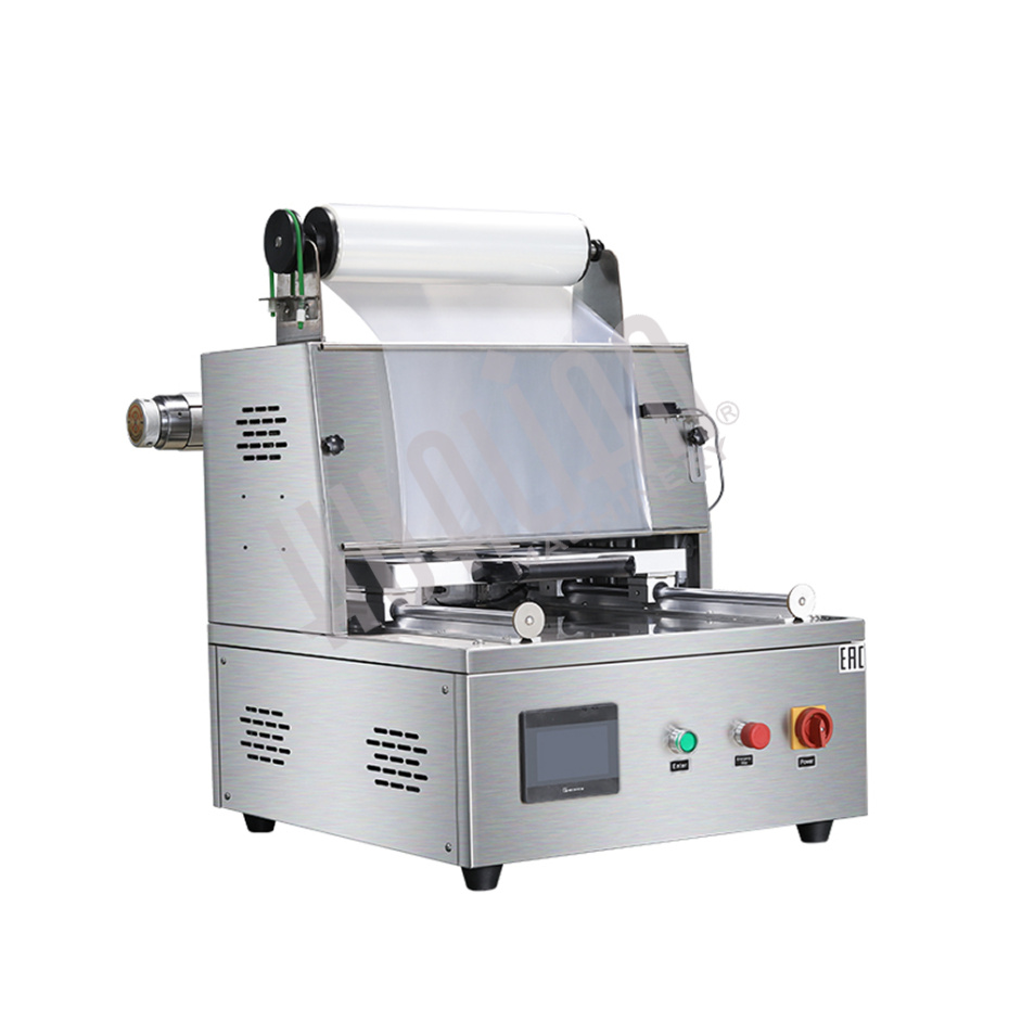 Запайщик лотков с газонаполнением HLV-450T Hualian - Купить с доставкой по всему Казахстану