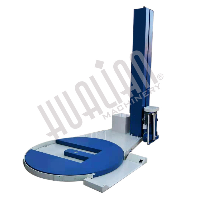 Паллетоупаковщик HL-1650EF Pro с E-платформой с механическим натяжением Hualian - Купить с доставкой по всему Казахстану