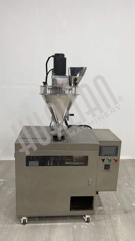 Мини дой-пак линия со шнековым дозатором HLDX-9018F  Hualian - Купить с доставкой по всему Казахстану