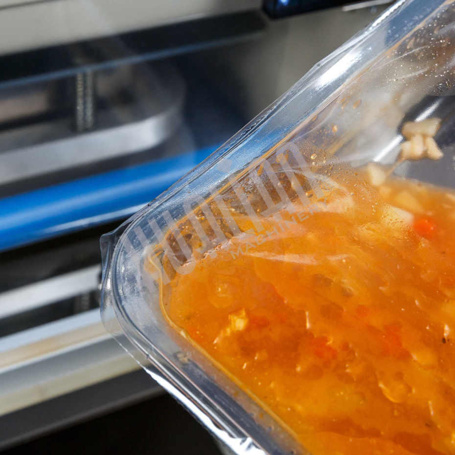 Полуавтоматический запайщик лотков HL-95B (187х137 мм) (фигурная матрица) Hualian - Купить с доставкой по всему Казахстану