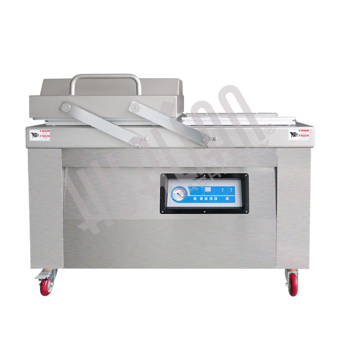 Напольная двухкамерная вакуум-упаковочная машина EV-52 (нерж) Hualian - Купить с доставкой по всему Казахстану