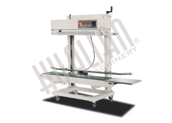 Роликовый конвейерный запайщик FRCM-1120L (крашеный корпус, с датером) Hualian - Купить с доставкой по всему Казахстану