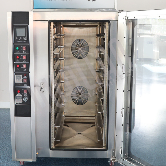 Конвекционная печь NFC-8D (8 уровней, лист 600*400 мм) Hualian - Купить с доставкой по всему Казахстану