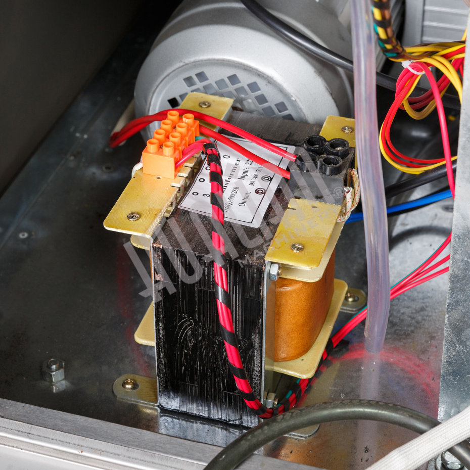 Напольная двухкамерная вакуум-упаковочная машина DZQ-500/2SB SS (нерж., газ) Hualian - Купить с доставкой по всему Казахстану