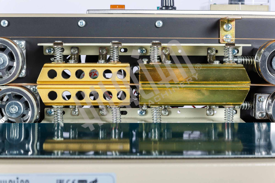 Роликовый (конвейерный) запайщик горизонтального типа DBF-900 LOW COST Hualian - Купить с доставкой по всему Казахстану